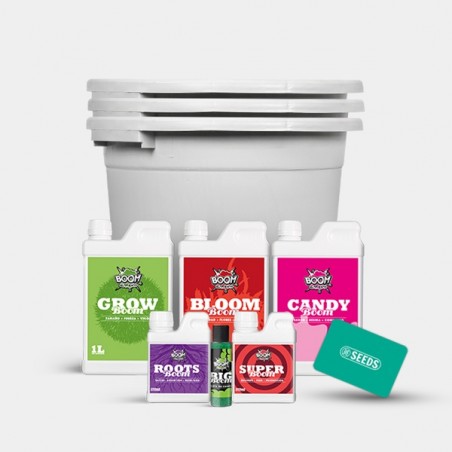 Complete feminized kit 3 pots 27L