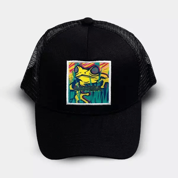 Amnesia GB Trucker Mesh Cap front