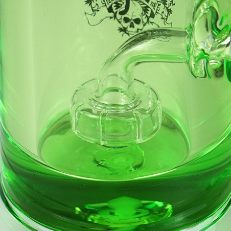 The Black Leaf Pre-Cooler Green Bong - GB The Green Brand