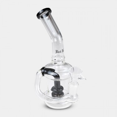 Black Leaf Double Percolator Bong - GB The Green Brand
