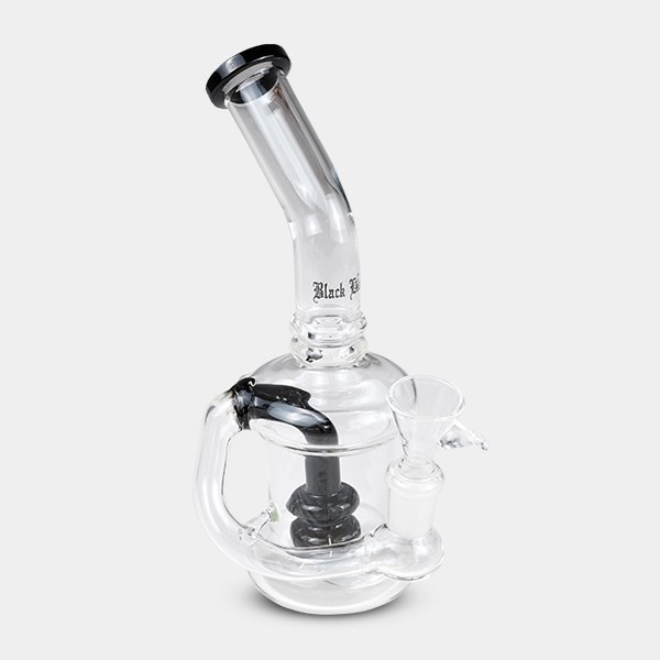 View Black Leaf Double Percolator Bong - GB The Green Brand
