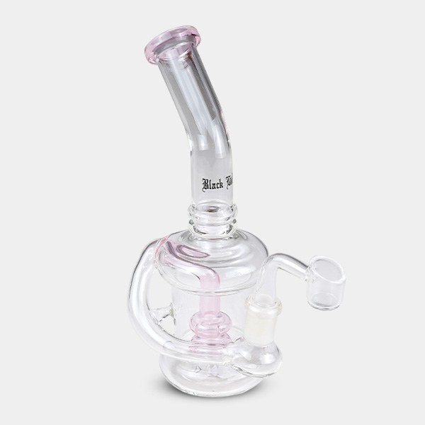 Black Leaf Double Percolator Bong