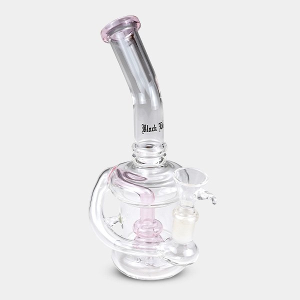 Black Leaf Double Percolator Bong