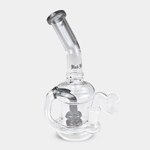 Black Leaf Double Percolator Bong