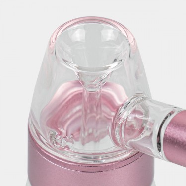 Glass And Aluminum Bubbler 11.5 Cm - GB The Green Brand