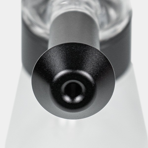 Glass and Aluminum Bubbler 11.5 cm