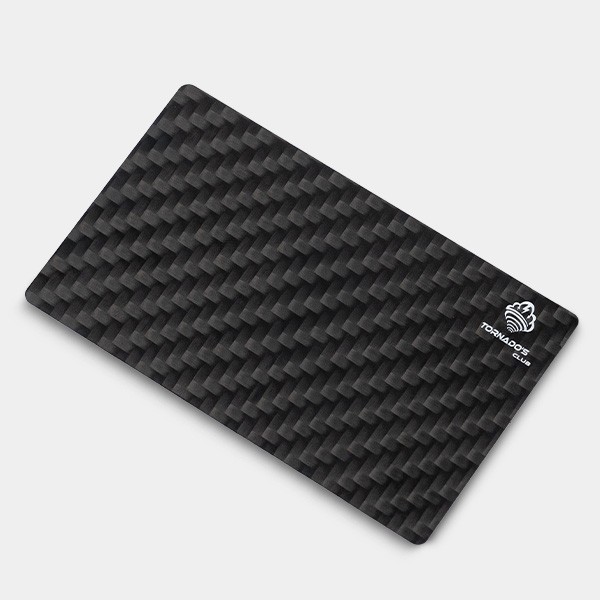 Black Tornados Snuff Kit carbon fiber card