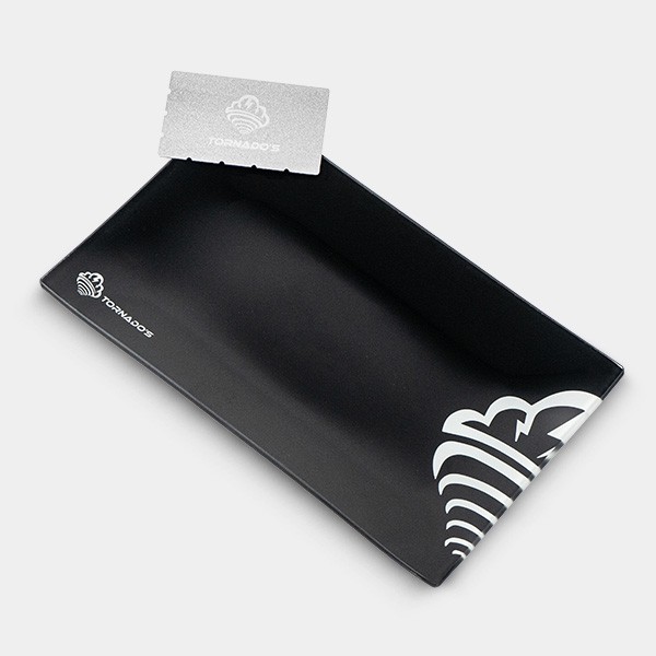 View Tornados Glass Snuff Tray
