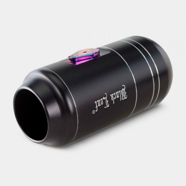Black Leaf Aluminum Pipe with Smoke Filter