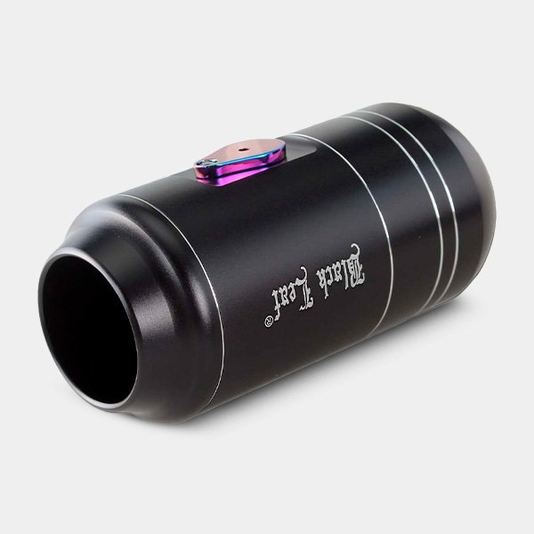 Black Leaf Aluminum Pipe with Smoke Filter