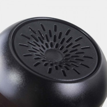 Black Leaf Aluminum Pipe with Smoke Filter