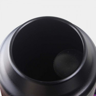 Black Leaf Aluminum Pipe with Smoke Filter