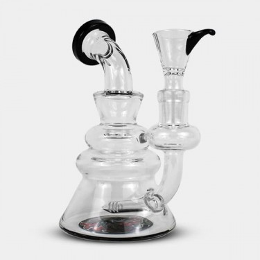 Mini Bubbler Glass Bong 15 cm