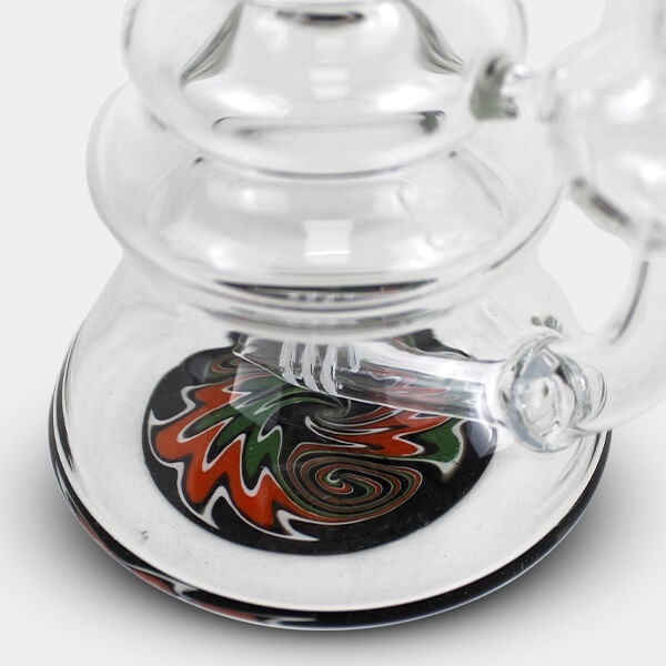 Mini Bubbler Glass Bong 15 cm - Grow Barato