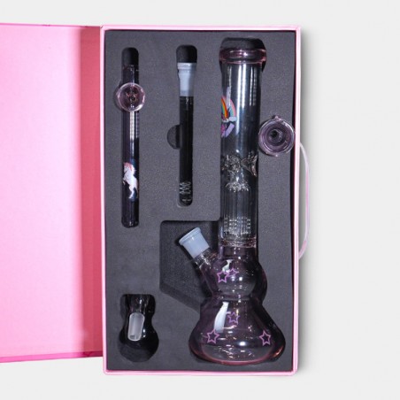 'Bitch Bong' Percolator with case - GB The Green Brand