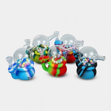 GB Marble Silicone Bong