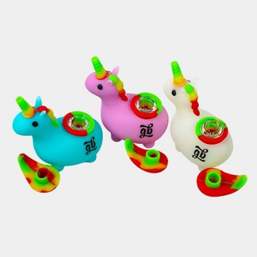 GB Glow in the Dark Unicorn Pipe - GB The Green Brand