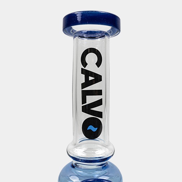 Double Skull Rig 22cm by Calvo Glass - GB The Green Brand