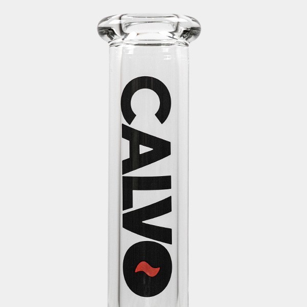 Calvo Glass Straight Tube 35cm (13.7in) - GB The Green Brand