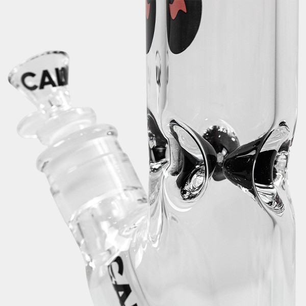 Calvo Glass Straight Tube 35cm (13.7in) - GB The Green Brand