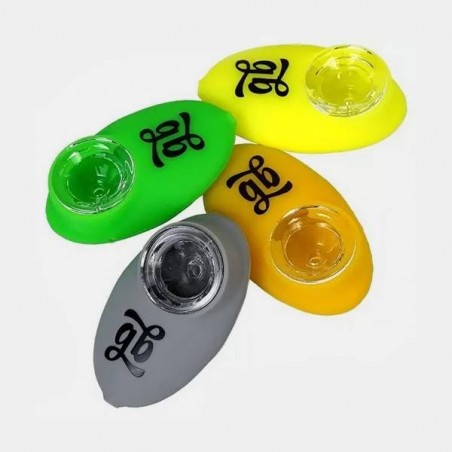 GB Silicone Pebble Spoon Pipe - GB The Green Brand