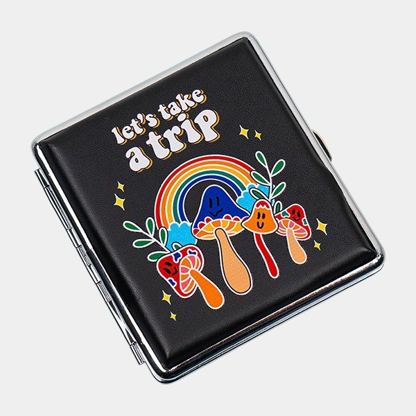 Metal Cigarette Case - Champ Mushroom