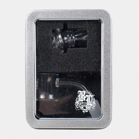 Black Leaf Banger Set with Carb Cap - GB The Green Brand