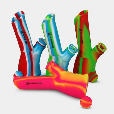 The GB Silicone Bong is portable and eye-catching - GB The Green Brand
