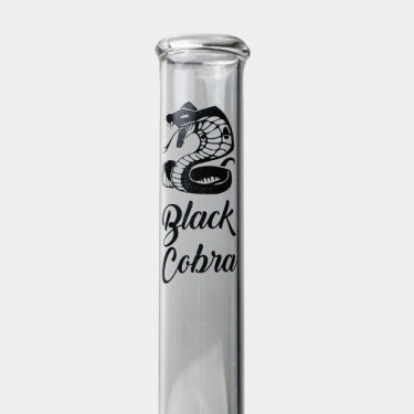 Black Kobra Glass Bong - GB The Green Brand