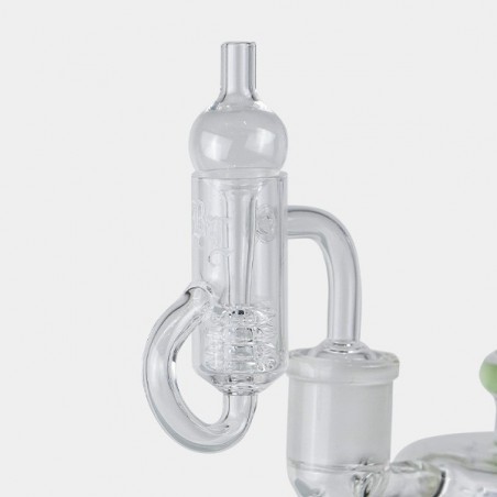 Loop Banger with 18 mm male 90º Carb Cap - GB The Green Brand