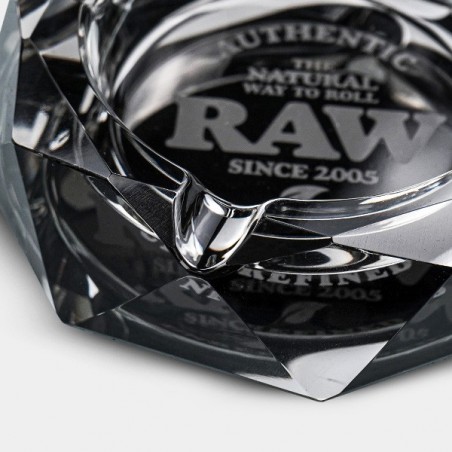 RAW Glass Ashtray Rainbow and Dark Side - GB The Green Brand