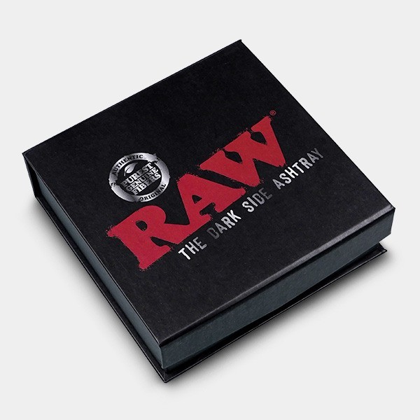 RAW Glass Ashtray Rainbow and Dark Side - GB The Green Brand