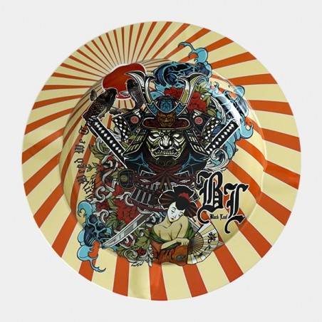 Metal Ashtray Marijuana Ronin Geisha