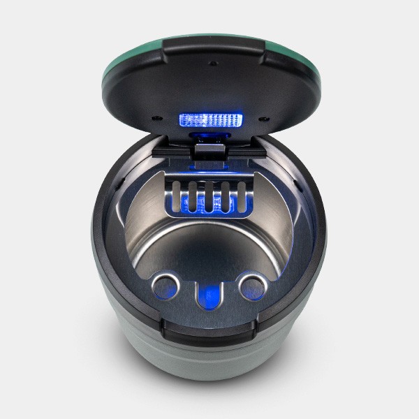 Car Ashtray with LED Light - GB The Green Brand