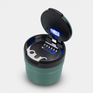 Car Ashtray with LED Light - GB The Green Brand