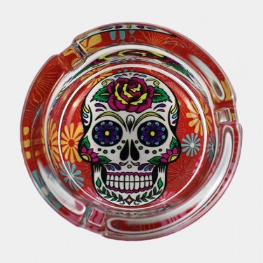 Glass Ashtray, Two models available. - GB