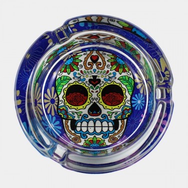 Glass Ashtray, Two models available. - GB