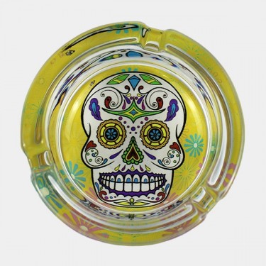 Glass Ashtray, Two models available. - GB