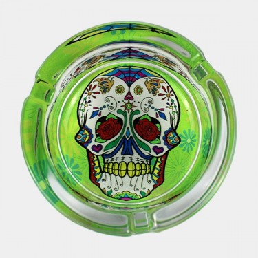 Glass Ashtray, Two models available. - GB