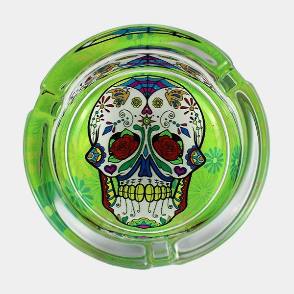 Glass Ashtray, Two models available. - GB