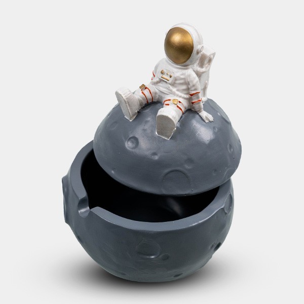 View ASHtronaut Full Moon Ashtray - GB The Green Brand