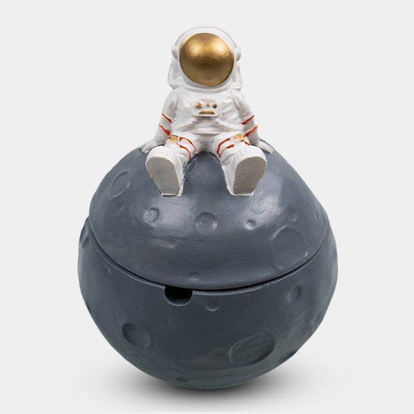 ASHtronaut Full Moon Ashtray - GB The Green Brand