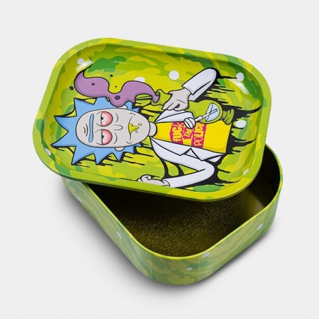 'R T-Shirt' Metal Box With Rolling Tray - Growbarato
