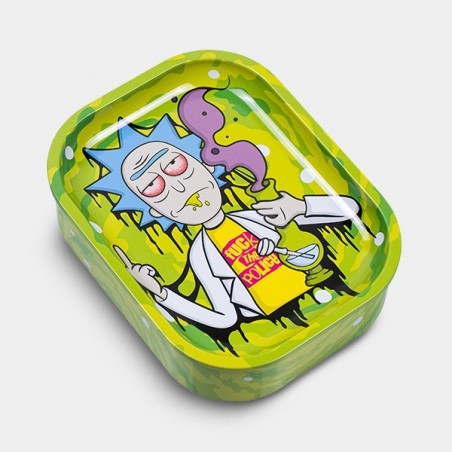 'R T-Shirt' Metal Box With Rolling Tray - Growbarato