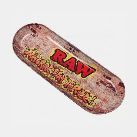 Raw Graffiti Skate Rolling tray - GB The Green Brand
