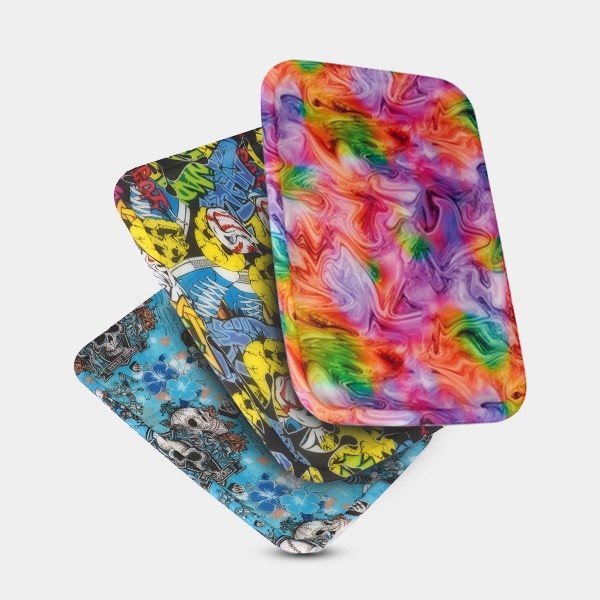 View Portable Glow in the Dark Rolling Tray - GB The Green Brand