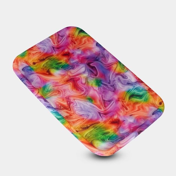 Fluorescent rolling tray