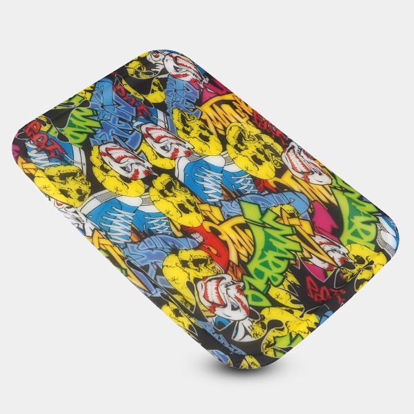 Fluorescent rolling tray