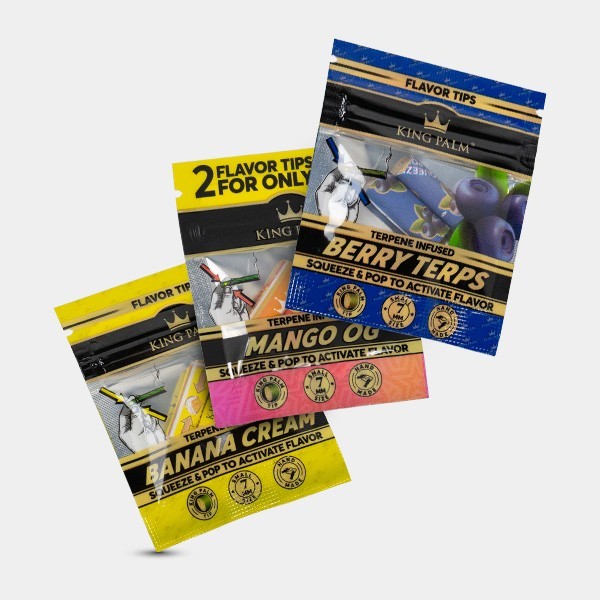 King Palm Flavored Filter Tips - GB The Green Brand