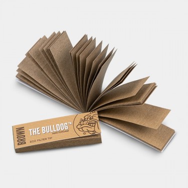 Bulldog Brown Eco Filter Tips